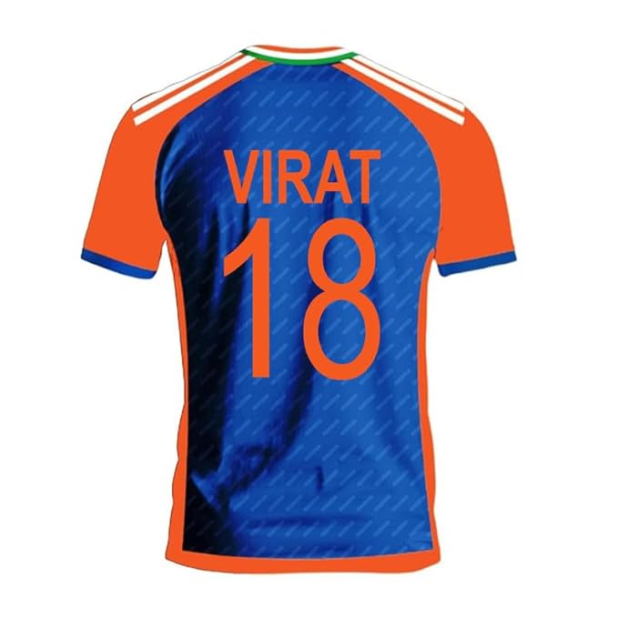 Indian ODI Cricket Team - Official Jersey - VK18 Edition