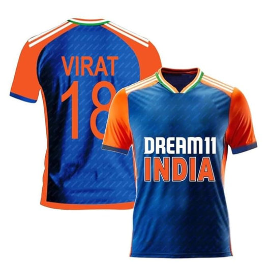 Indian ODI Cricket Team - Official Jersey - VK18 Edition